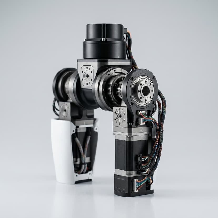 Humanoid Robot Integrated Joint Module With Brake And Encoder